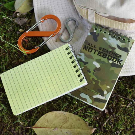 Pack 2 North Star Camo all weather notebook - Bloc de notas waterproof impermeable