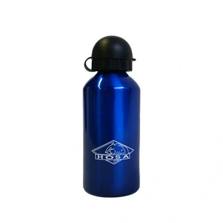 Hosa Aluminio Bike 500 ml azul - Botella cantimplora de ciclismo