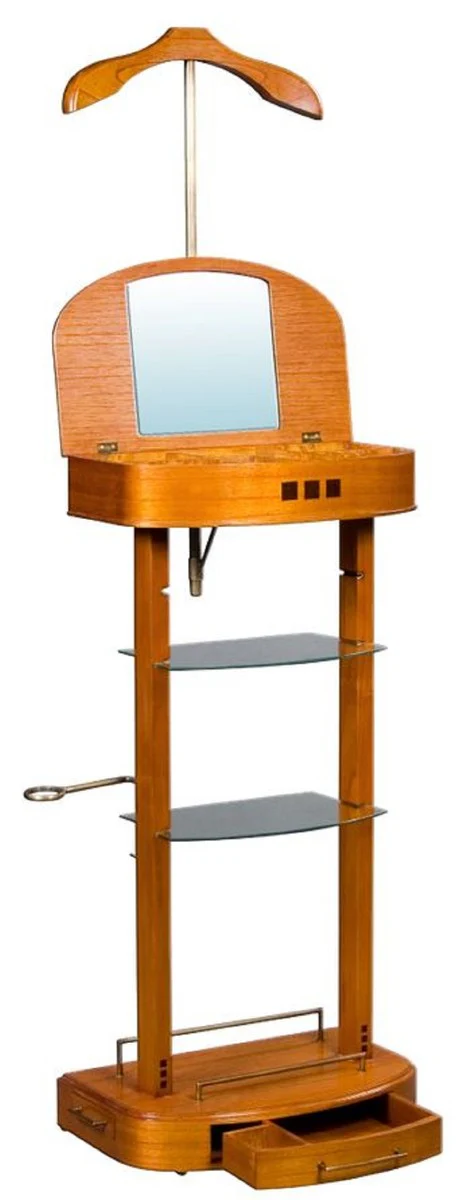 Casa Padrino sirviente mudo de lujo marr¨®n claro 52 x 34 x A. 100 cm - Perchero - Mute Sirviente - Accesorios de Dormitorio - Accesorios de Hotel