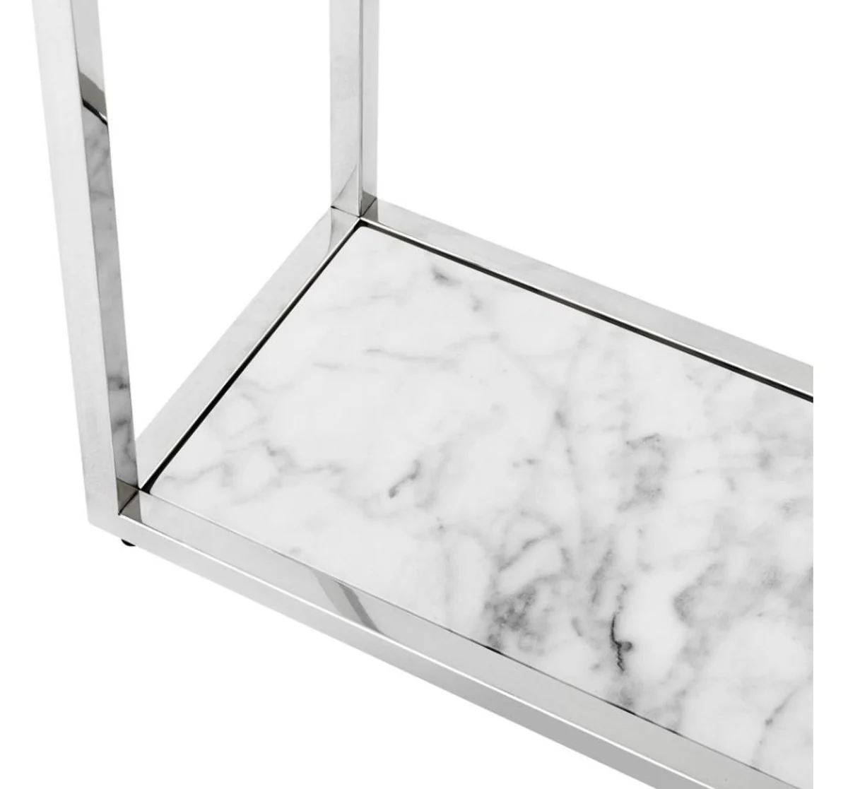 Casa Padrino Art Deco de lujo mesa consola de plata - muebles del hotel Diseñador