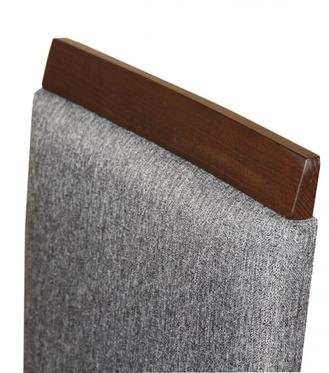 Casa Padrino Baroque Dinner Chair Black / Black - Furniture Restaurant Hotel