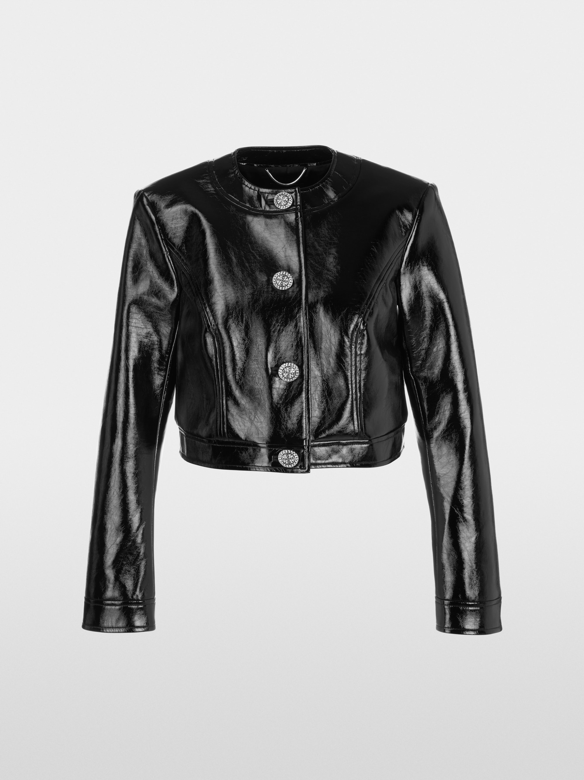 Marc-Cain Jacket in shiny fun leather
