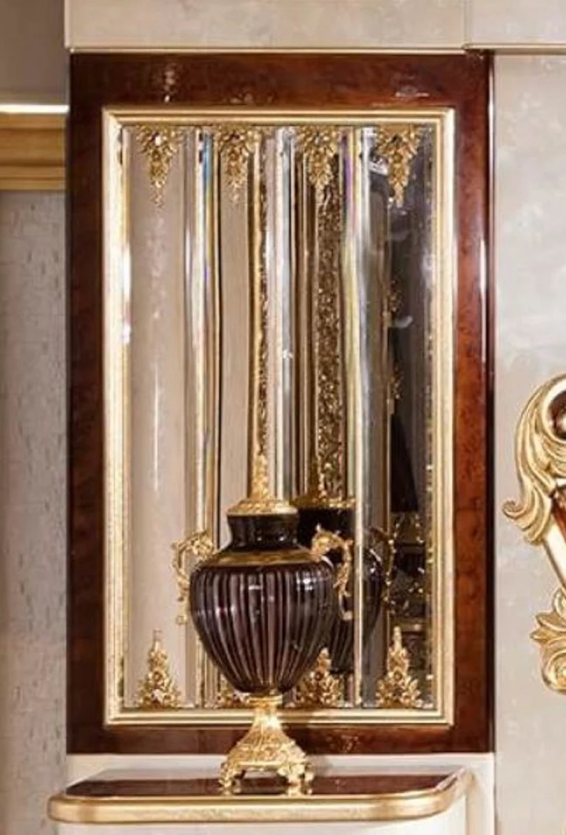 Casa Padrino espejo barroco de lujo marr¨®n / oro A. 130 cm - Muebles barrocos