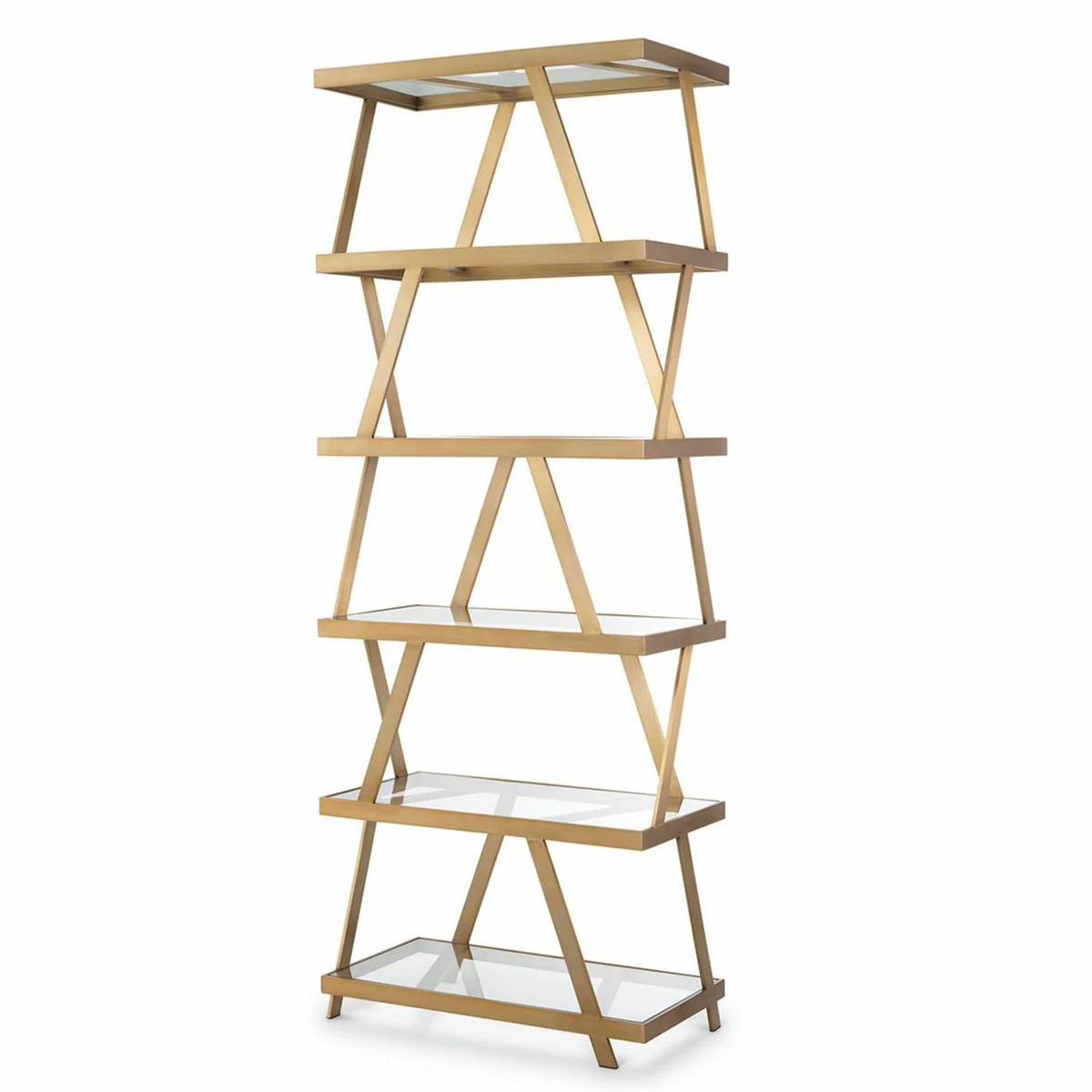 Casa Padrino estanter¨ªa de lujo de lat¨®n Al. 209,5 cm - Muebles de lujo para hoteles