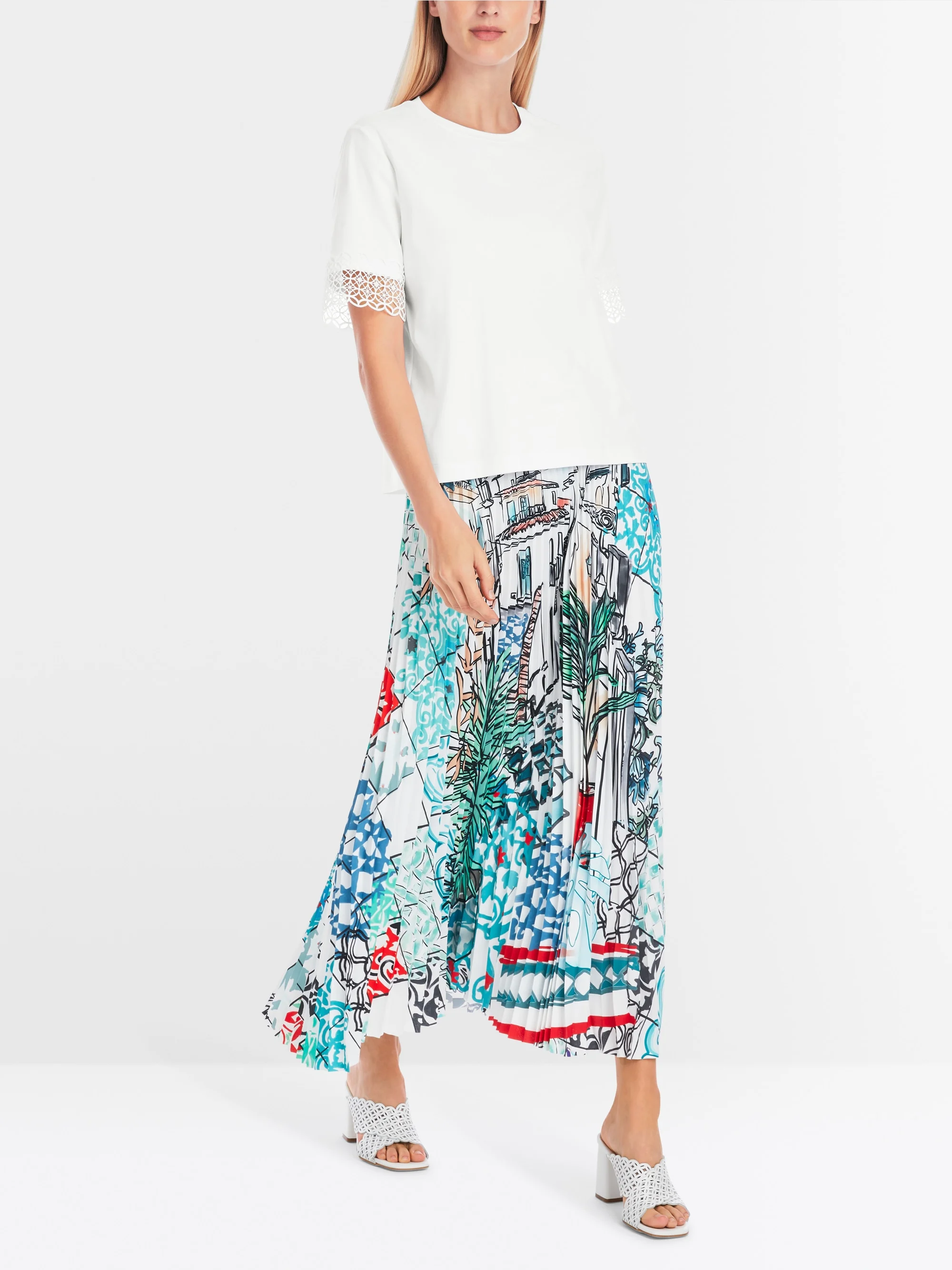 Marc-Cain T-shirt with lace trim