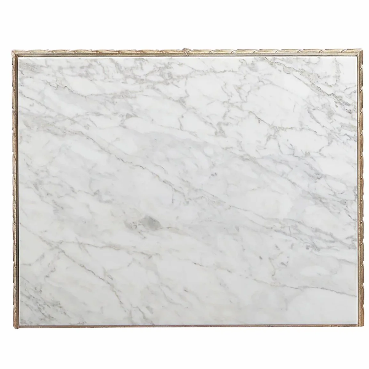 Casa Padrino mesita de noche barroco de lujo blanco / oro Al. 71 cm - Muebles barrocos con espejo