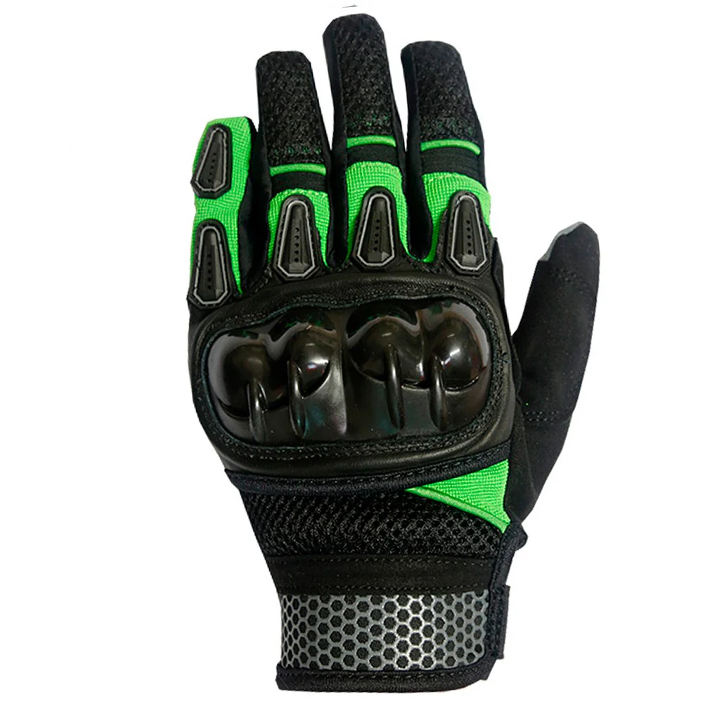 GUANTES CROSS OUT O3 NEGRO / VERDE