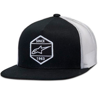 GORRA ALPINESTARS BOLT TRUCKER NEGRO / BLANCO