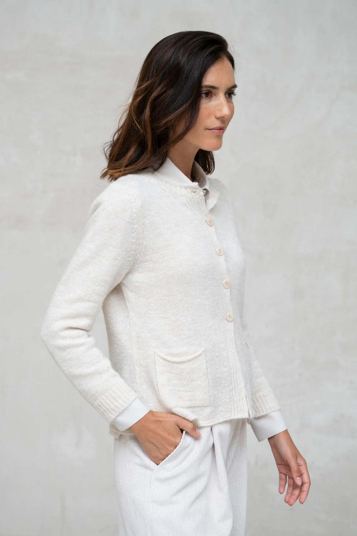 Rivera-spain Cárdigan Sofi crudo