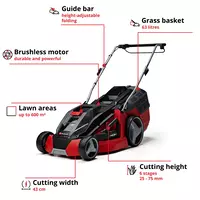 Cordless Lawn Mower GE-CM 43 Li M Kit (2x4,0Ah)