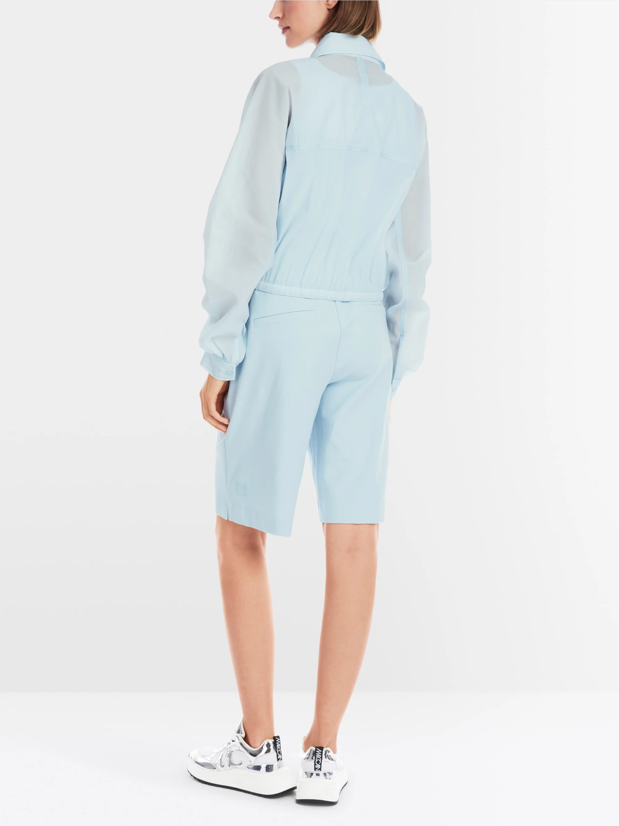 Marc-Cain Blouse with ruffled sleeves