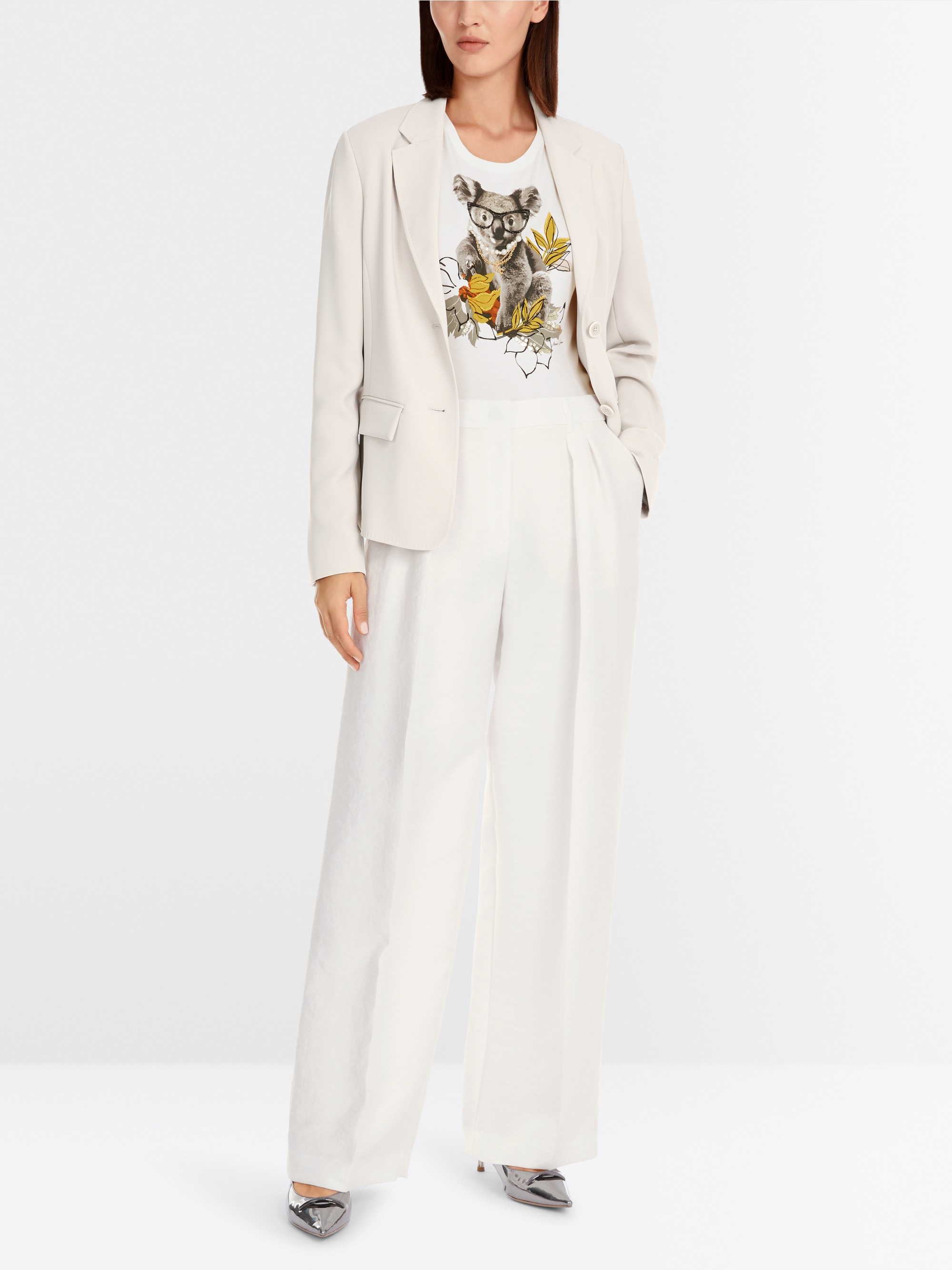 Marc-Cain T-shirt with 3D animal appliqué