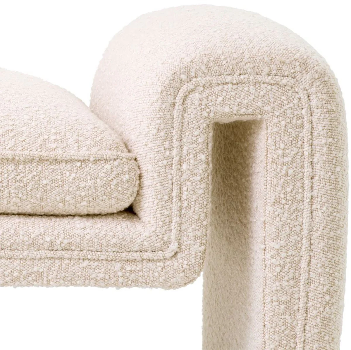 Casa Padrino banco de lujo crema 144 cm - Calidad de lujo