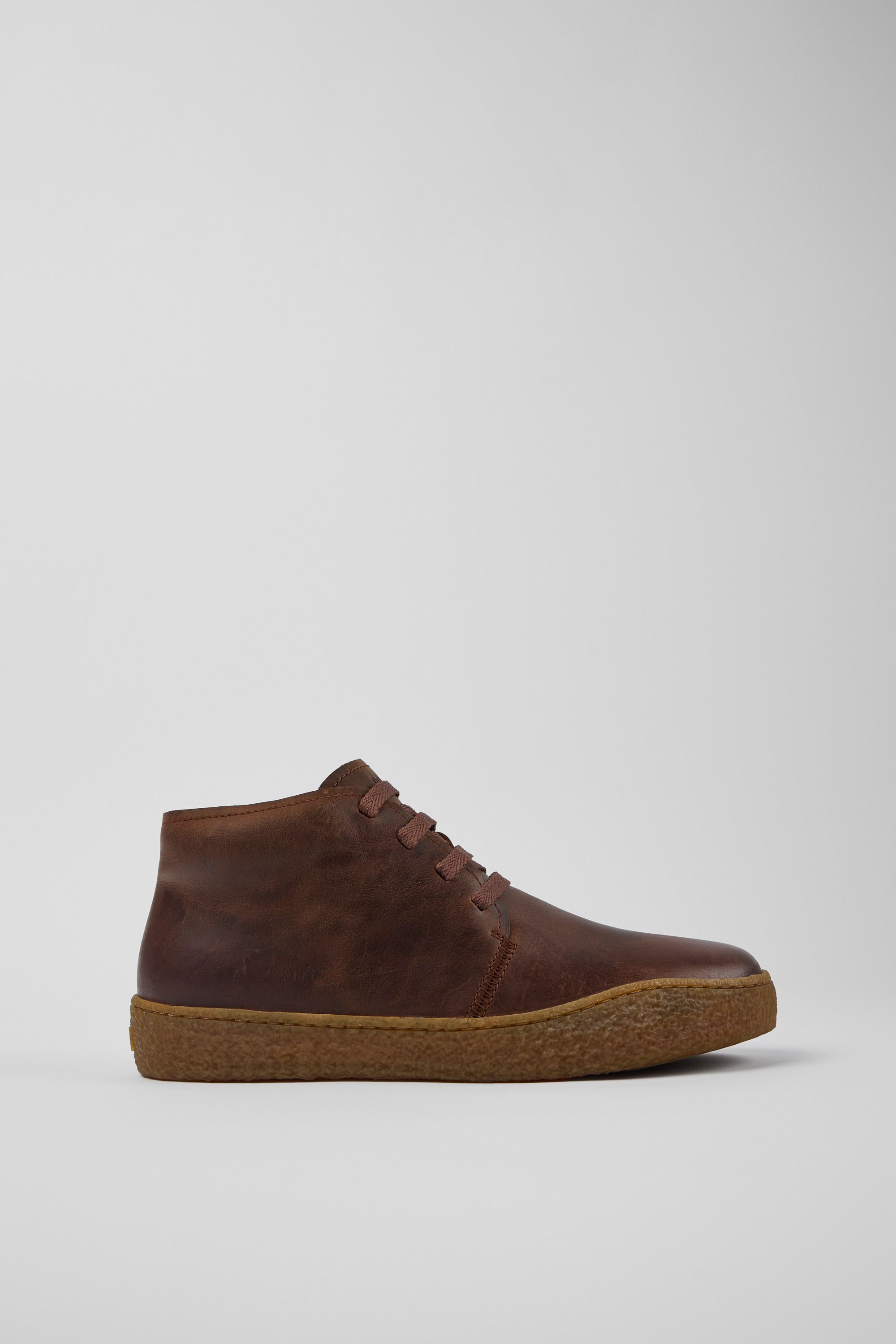 Peu Terreno - Brown leather shoes for men