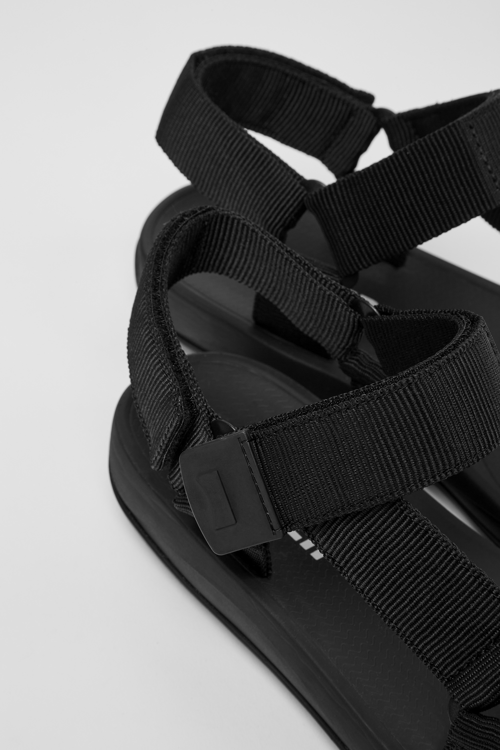 Match - Men's black sandal