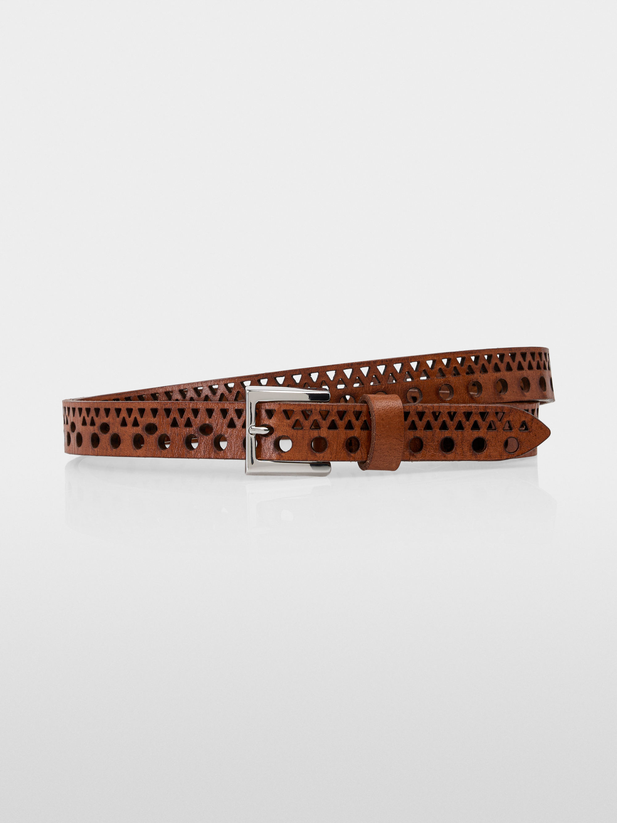 Marc-Cain Waist belt with perforated pattern