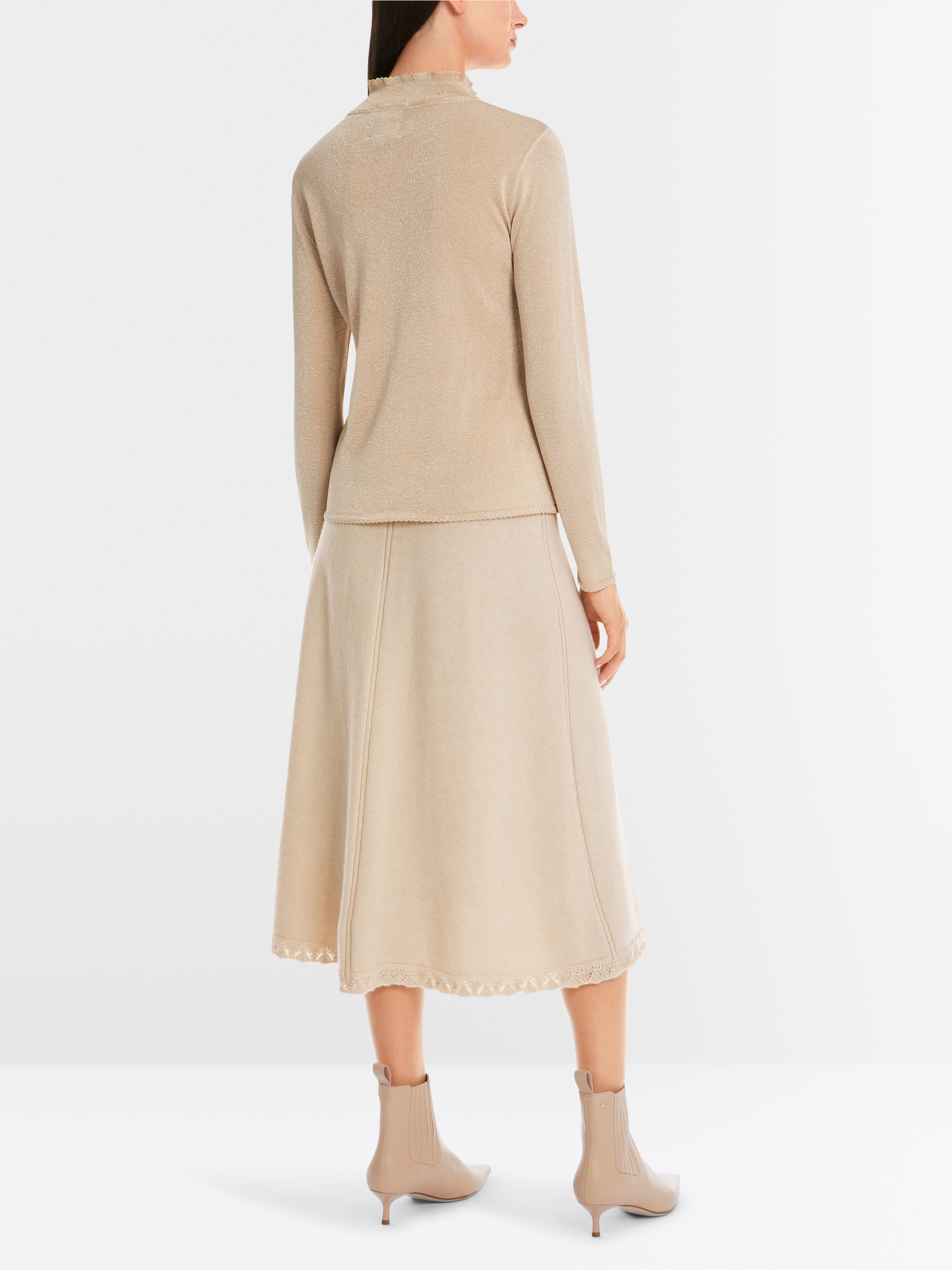 Marc-Cain Jumper with glitter - Knitted in Germany