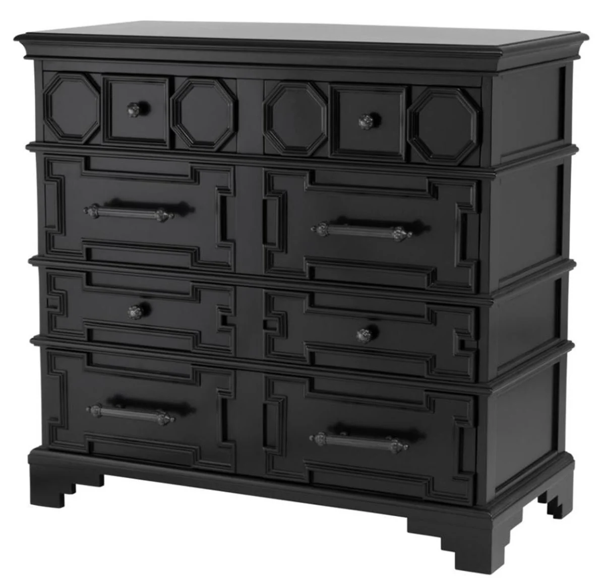 Casa Padrino dise?ador c¨®moda de caoba 107 x 51 x H. 101 cm - calidad de lujo