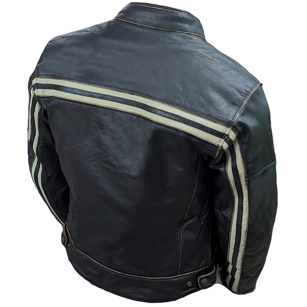 CHAQUETA PIEL OUT DEAN NEGRO