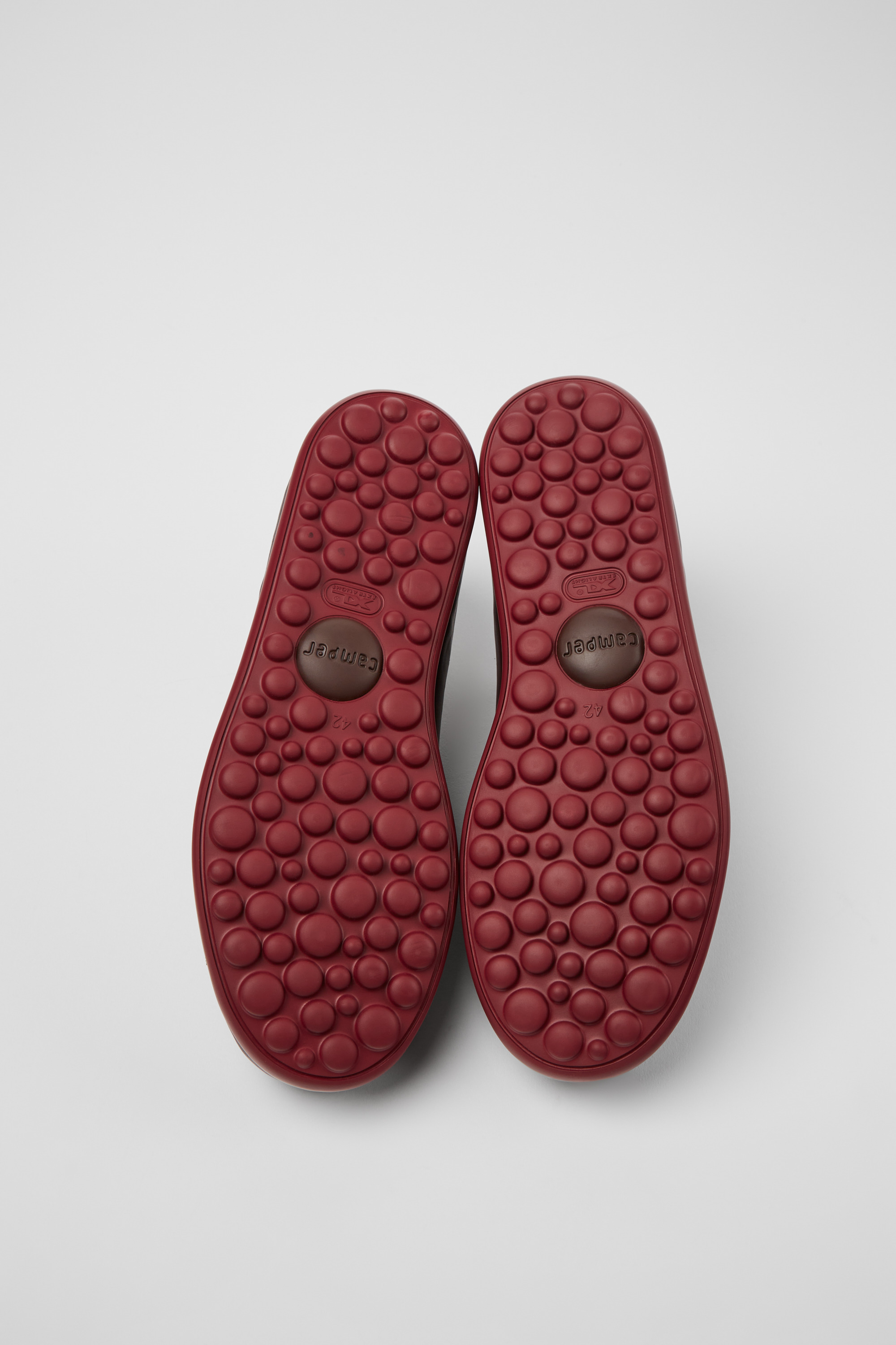 Pelotas XLite - Burgundy leather shoes for men