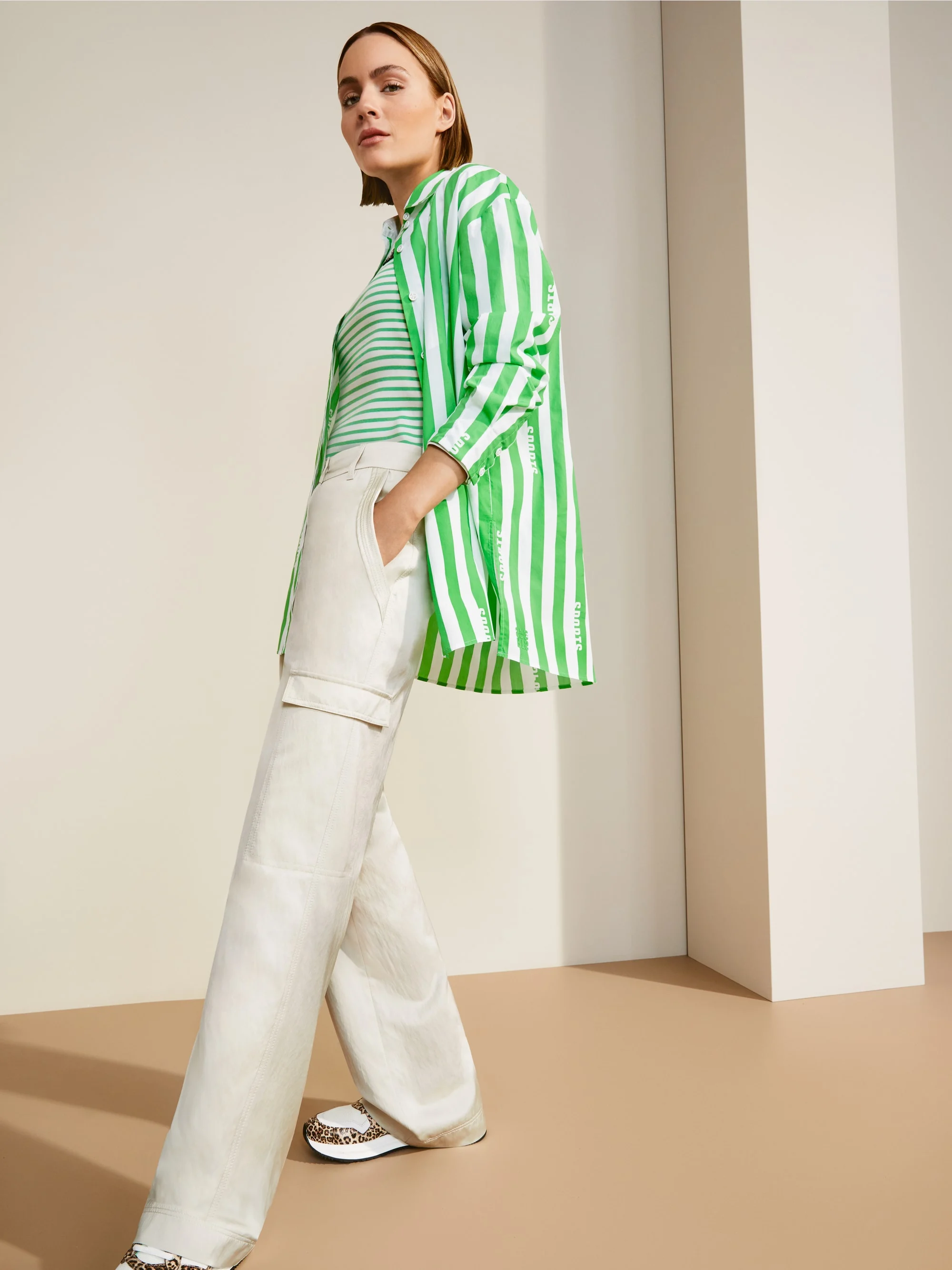 Marc-Cain Rethink Together organic cotton blouse