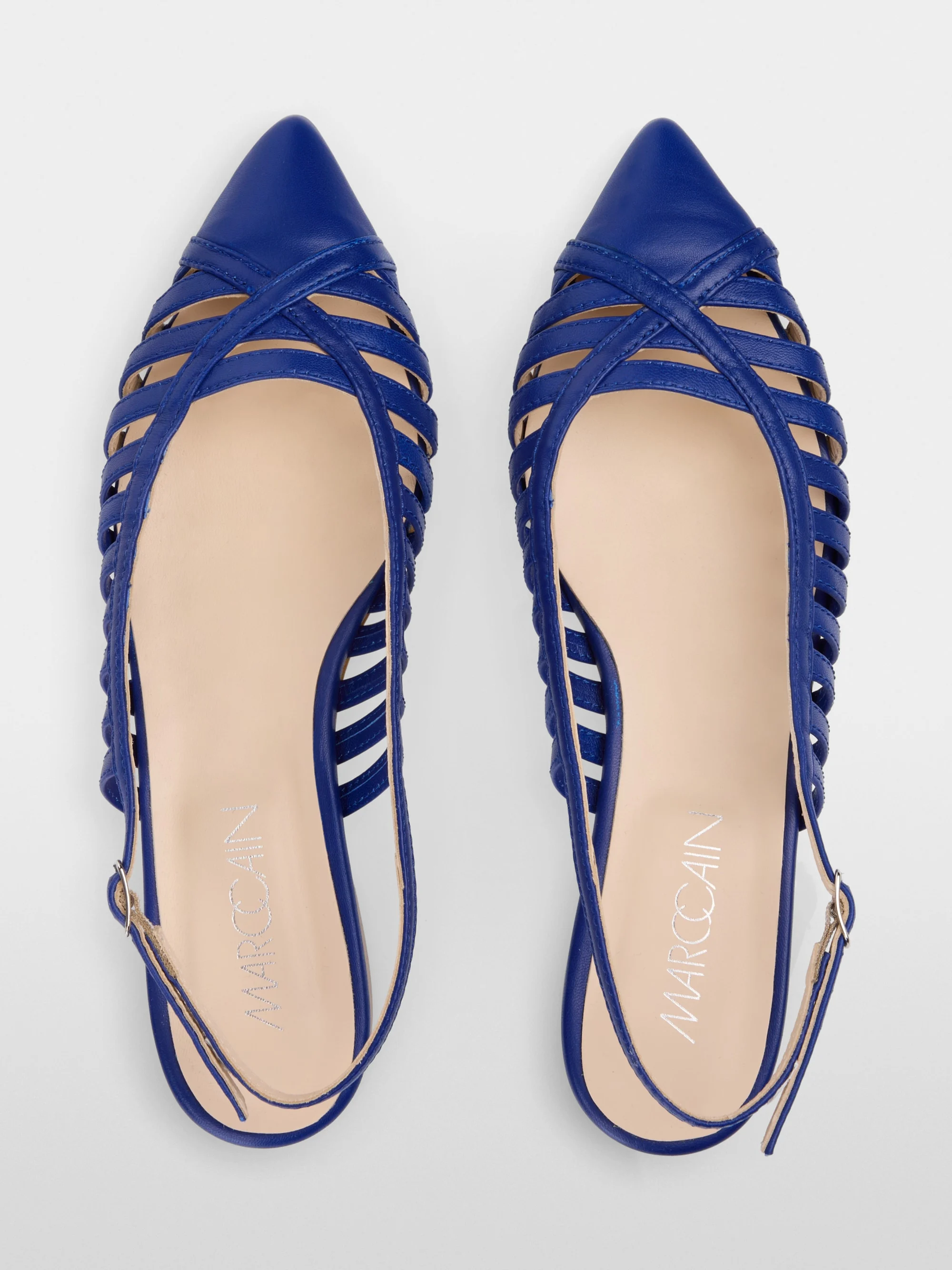 Marc-Cain Rethink Together flat slingbacks