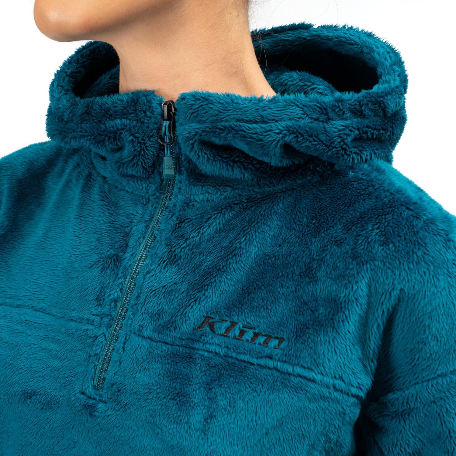 Cascade 1/4 Zip Crop Hoodie