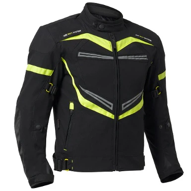 CHAQUETA OUT DELTA - NEGRO / FLUOR