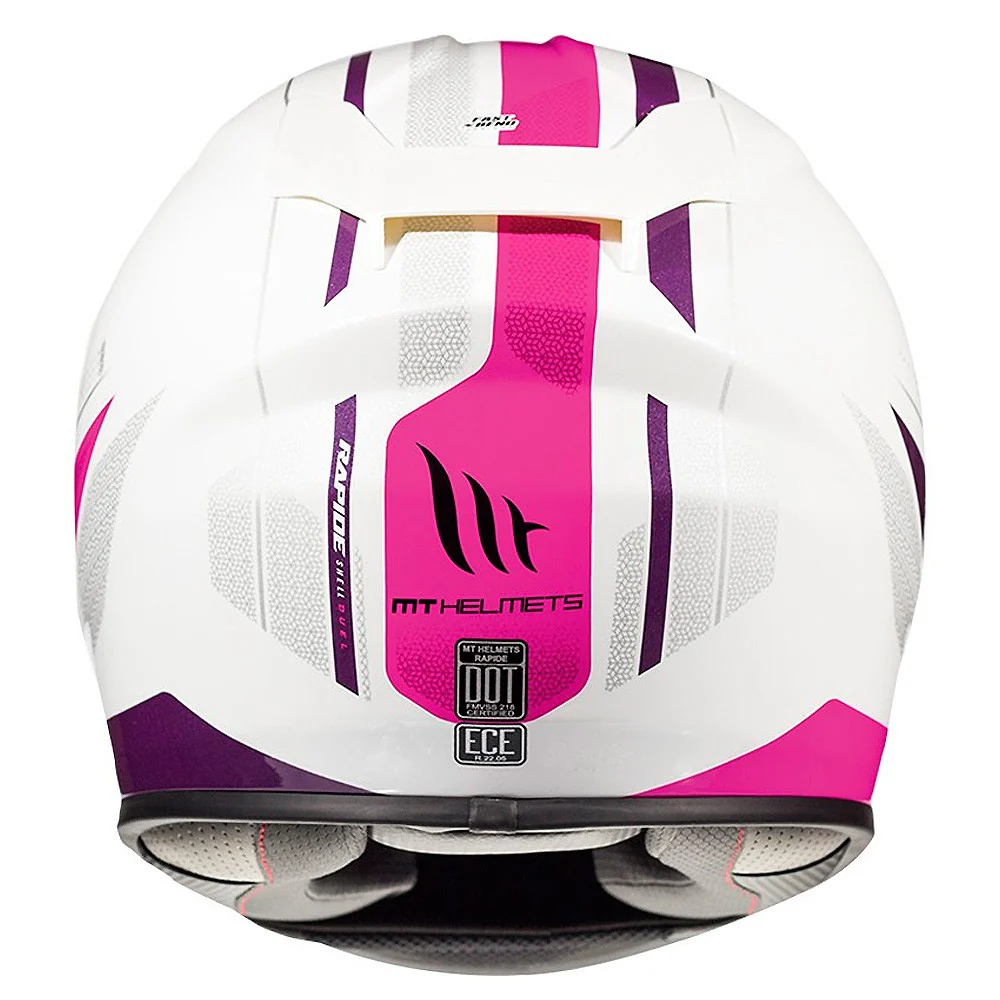 CASCO MT RAPIDE DUEL - ROSA