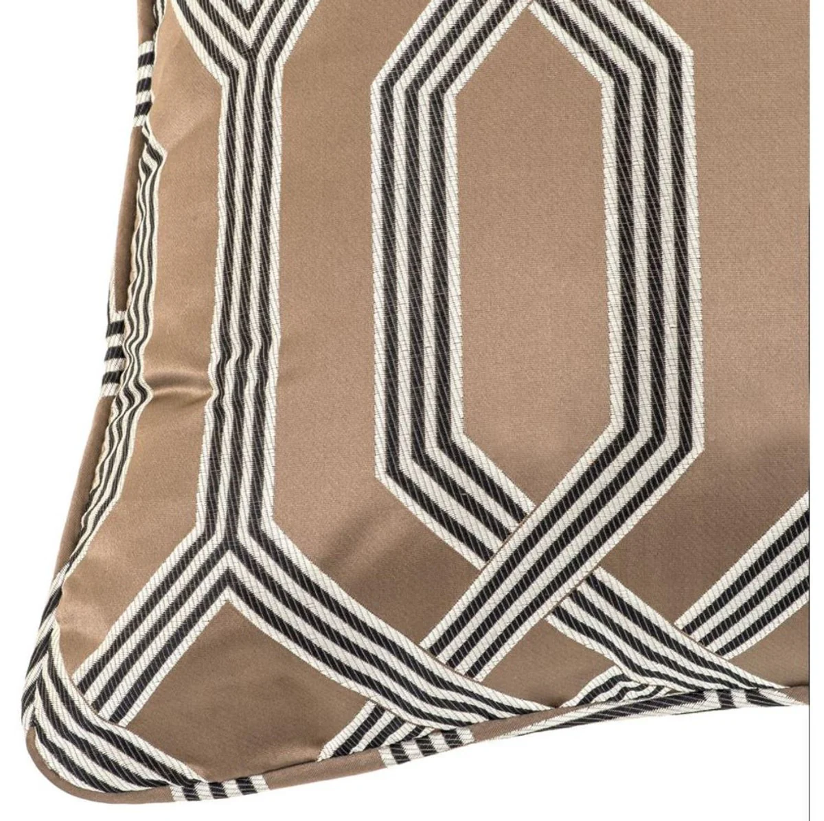 Casa Padrino almohada dise?ador marr¨®n 60 x 60 cm - accesorios de lujo la sala de estar