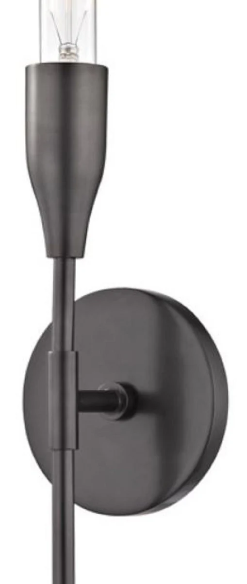 Casa Padrino lámpara de pared de lujo bronce antiguo 12,1 x 8,9 x H. 59,7 cm - Lámpara de Pared para Sala de Estar