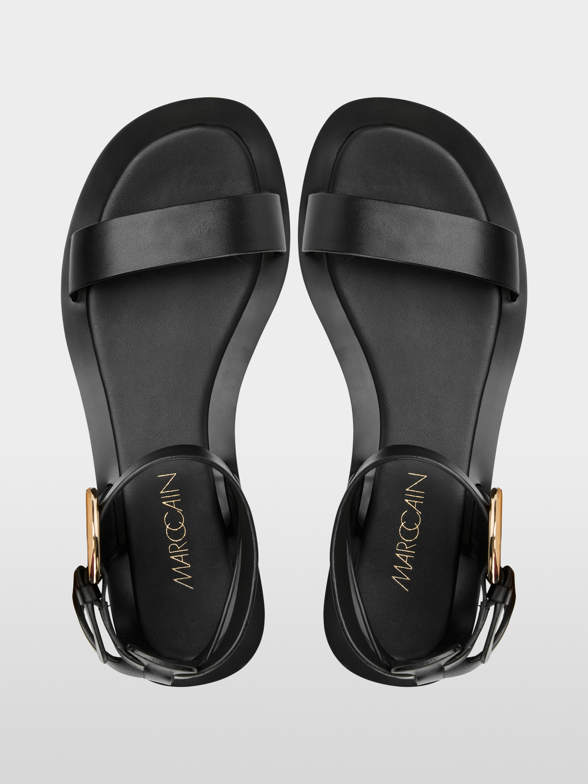 Marc-Cain Flat sandals with ankle strap