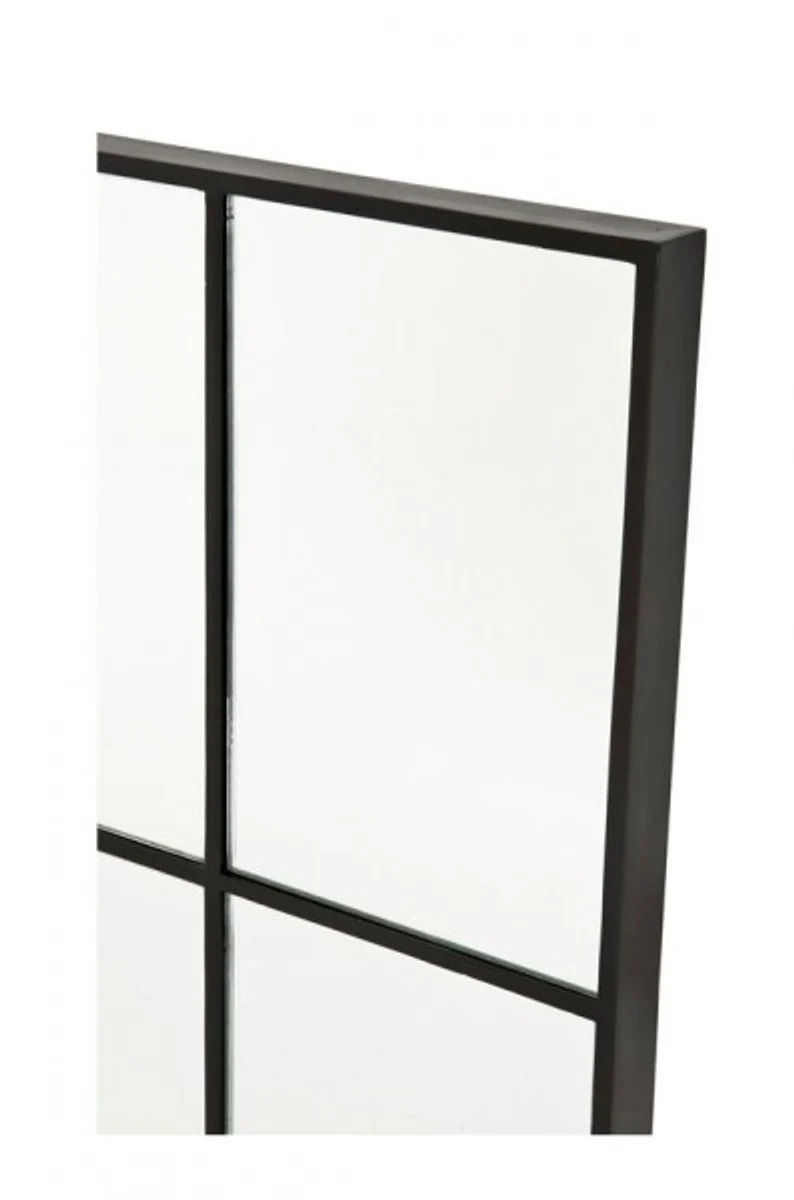 Casa Padrino Designer Luxury Wall Mirror Black 70 x H 110 cm - Extraordinary Design