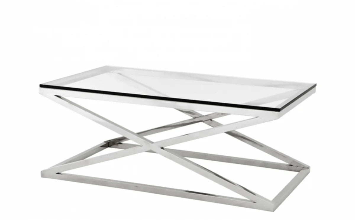 Casa Padrino Art Deco luxury coffee table 120 x 70 x H. 47 cm - living room coffee table - Luxury Collection