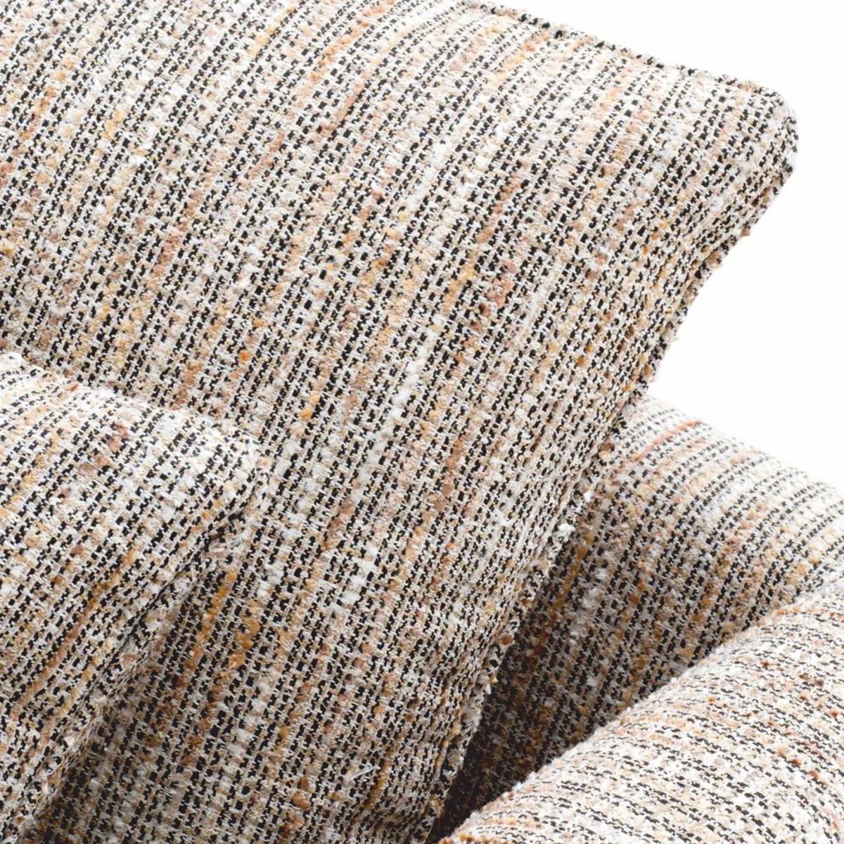 Casa Padrino sill¨®n de sal¨®n de lujo y sill¨®n de hotel beige / negro A. 90 cm - Muebles de lujo