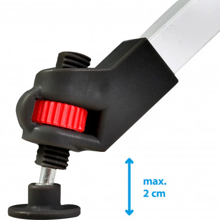 Brunner TITANIUM AXIA 4 - Mesa plegable rectangular 122 X 76 cm.