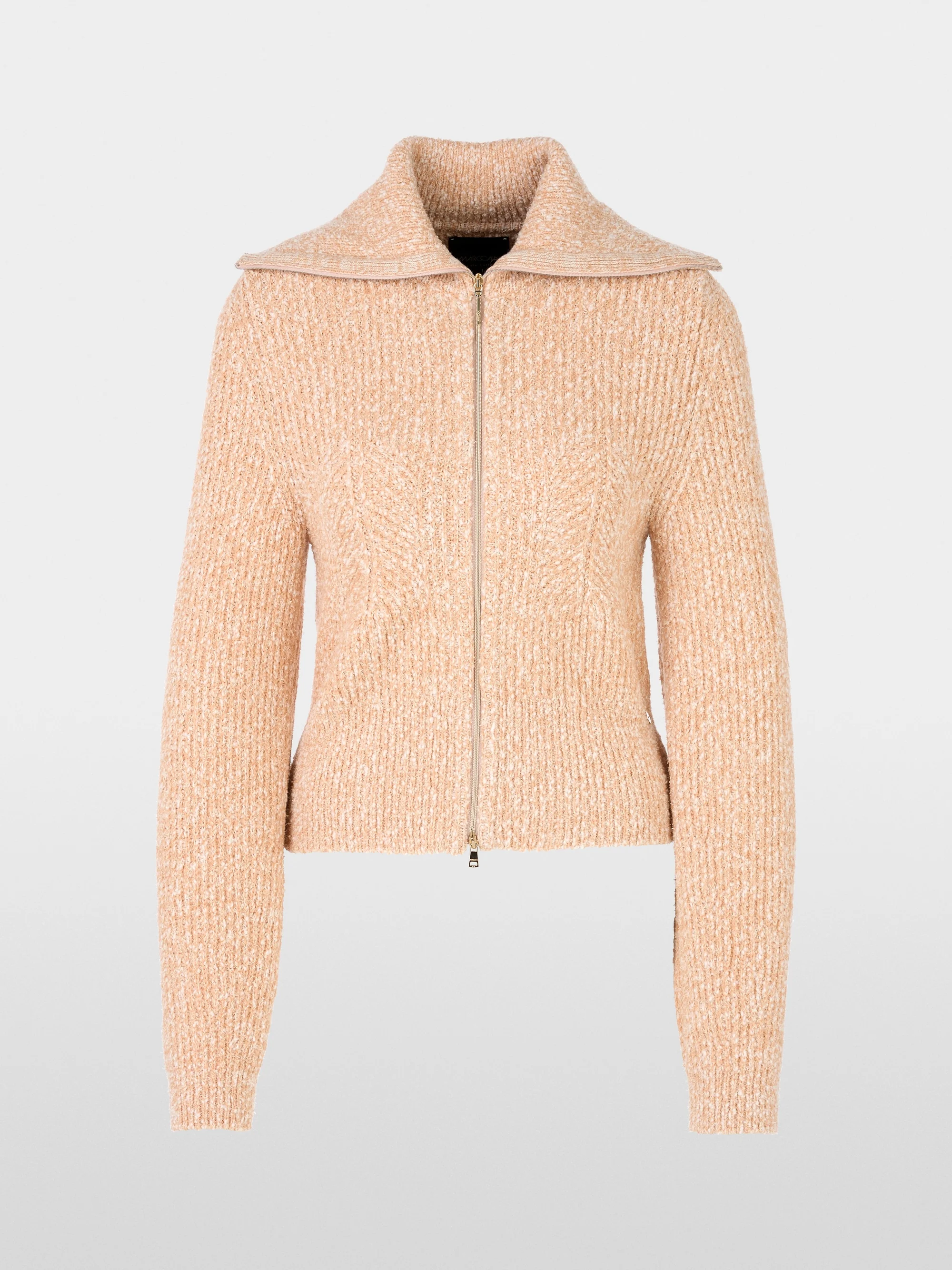 Marc-Cain Fluffy cardigan: knitted in Germany