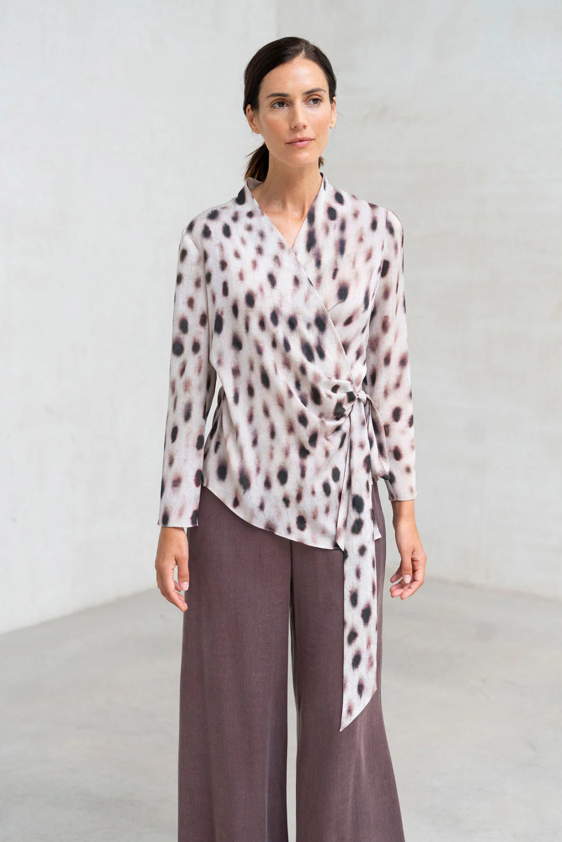 Rivera-spain Blusa Savia estampado