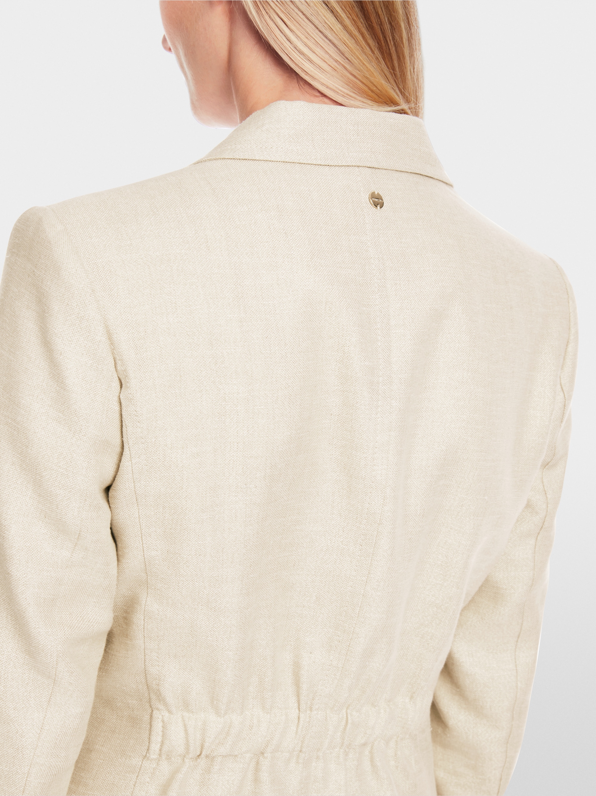 Marc-Cain Slim-fit blazer in utility style