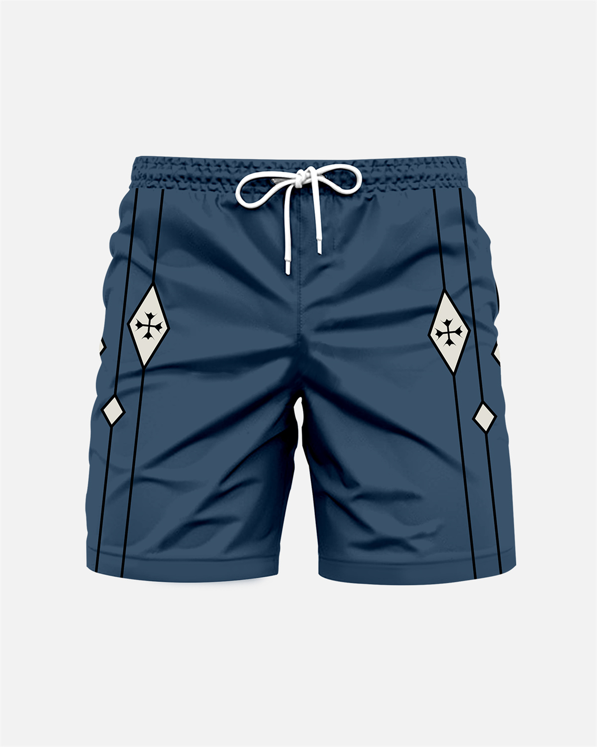 Suitmens Men's Hawaii Vacations Print Shirt Three-Piece Set 054