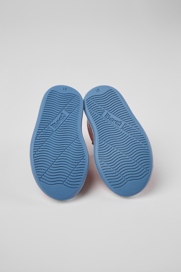 Runner Red leather sneakers for boys