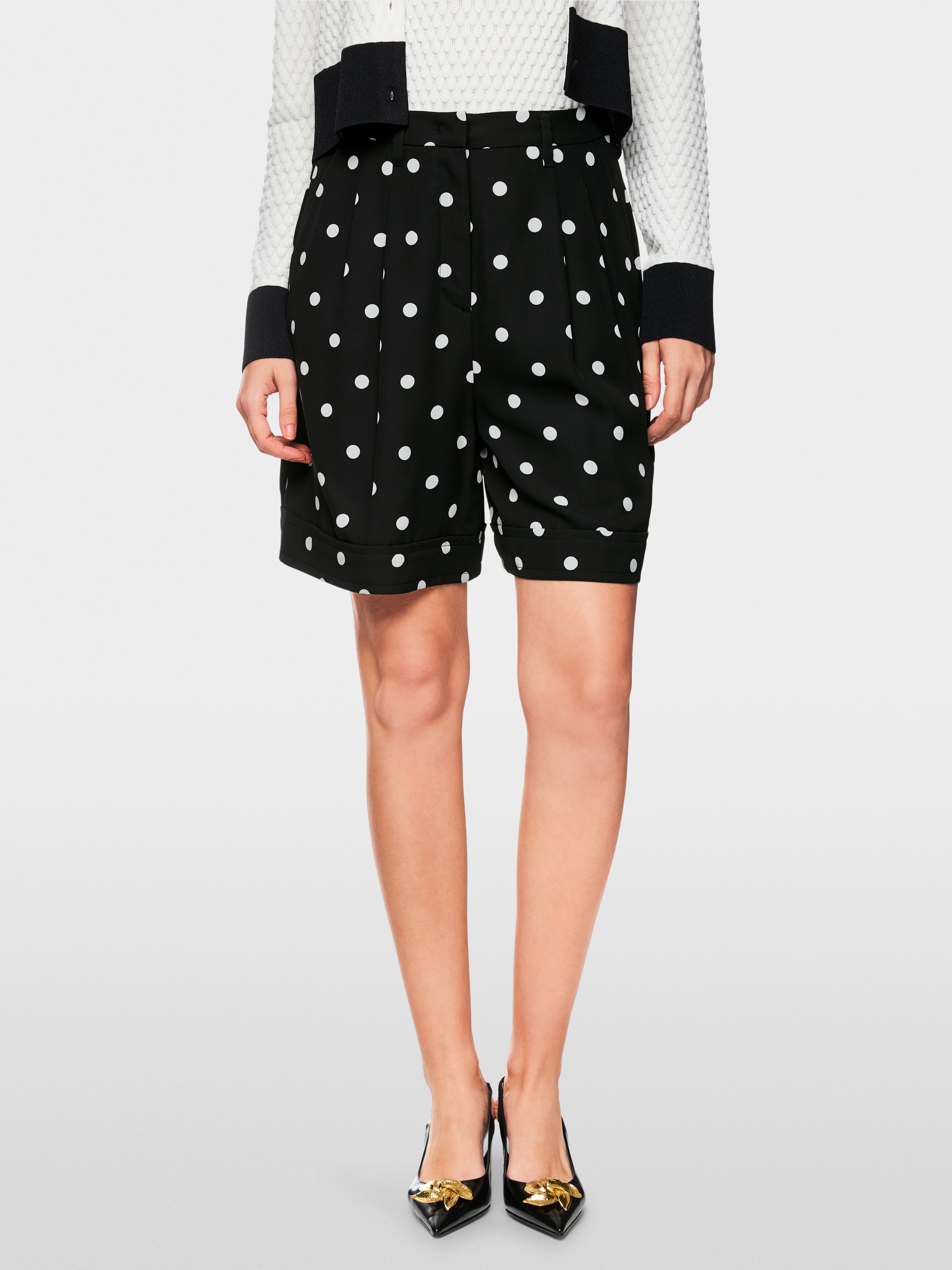 Marc-Cain Polka dot shorts