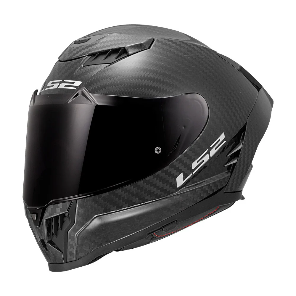 CASCO LS2 FF807 DRAGON CARBON - NEGRO MATE