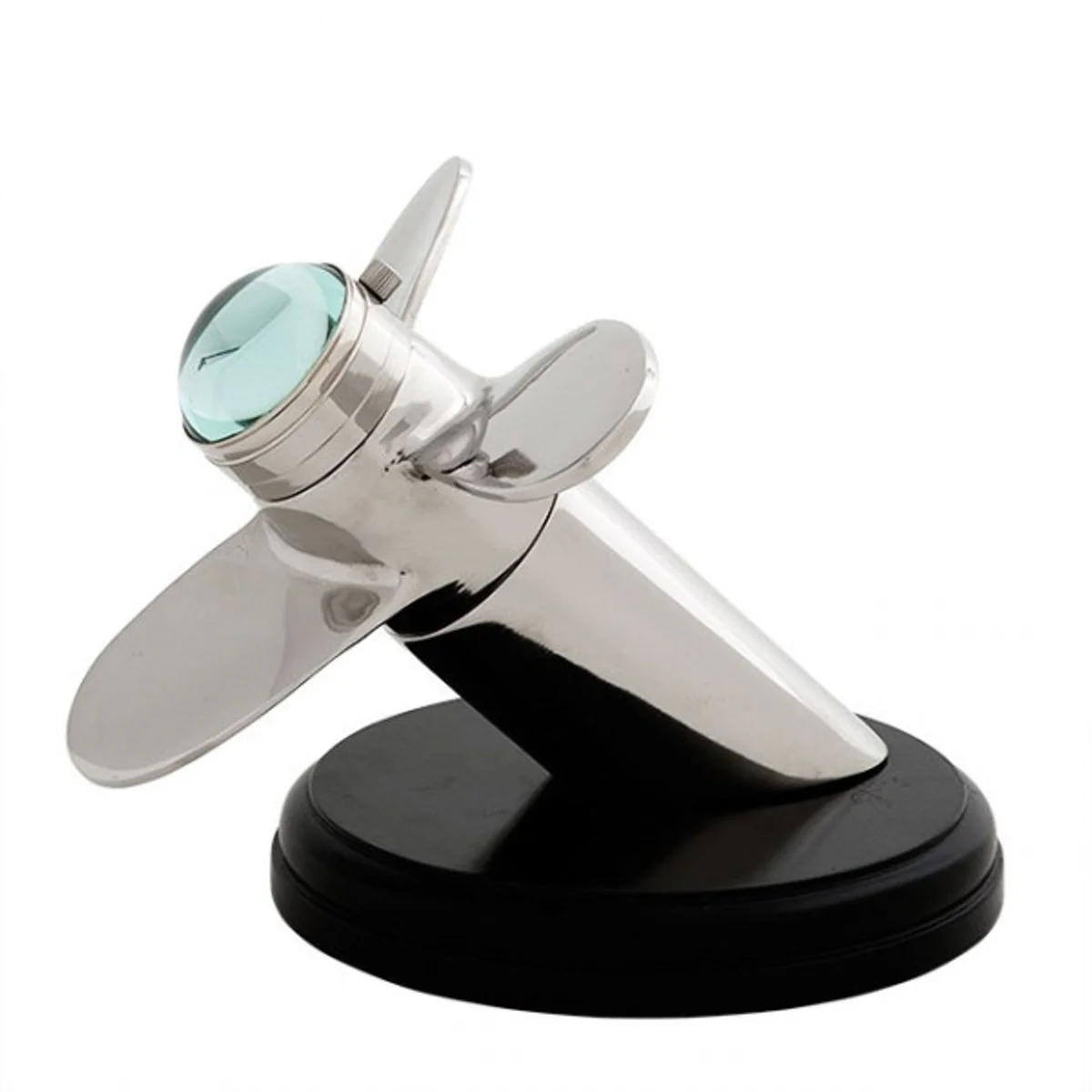 Casa Padrino designer luxury table watch navy marine screw - Eyecatcher navigator clock