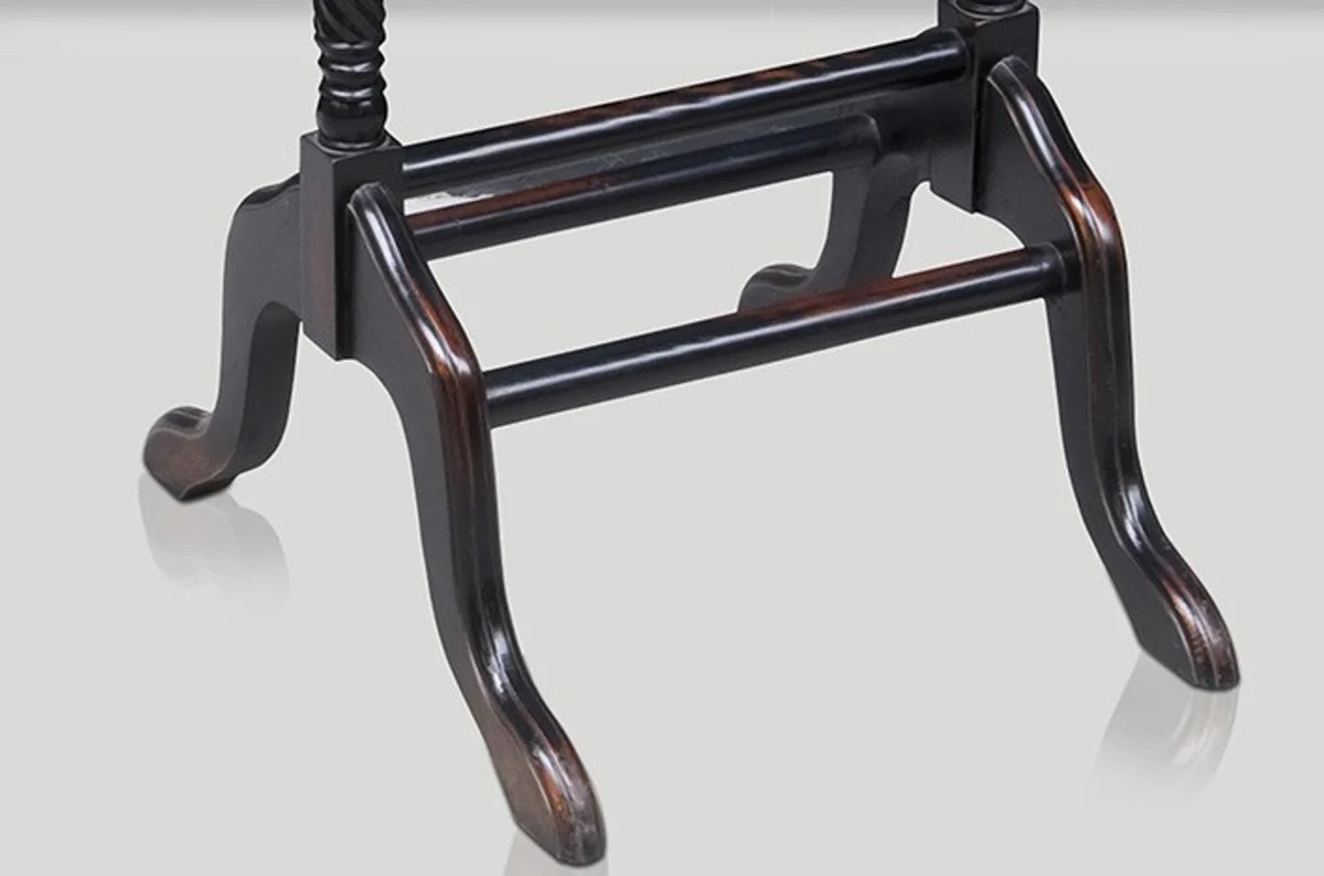 Casa Padrino Designer luxury wardrobes Display Stand Antique Style Black / Brown - Dressboy - clothes rack suit stand