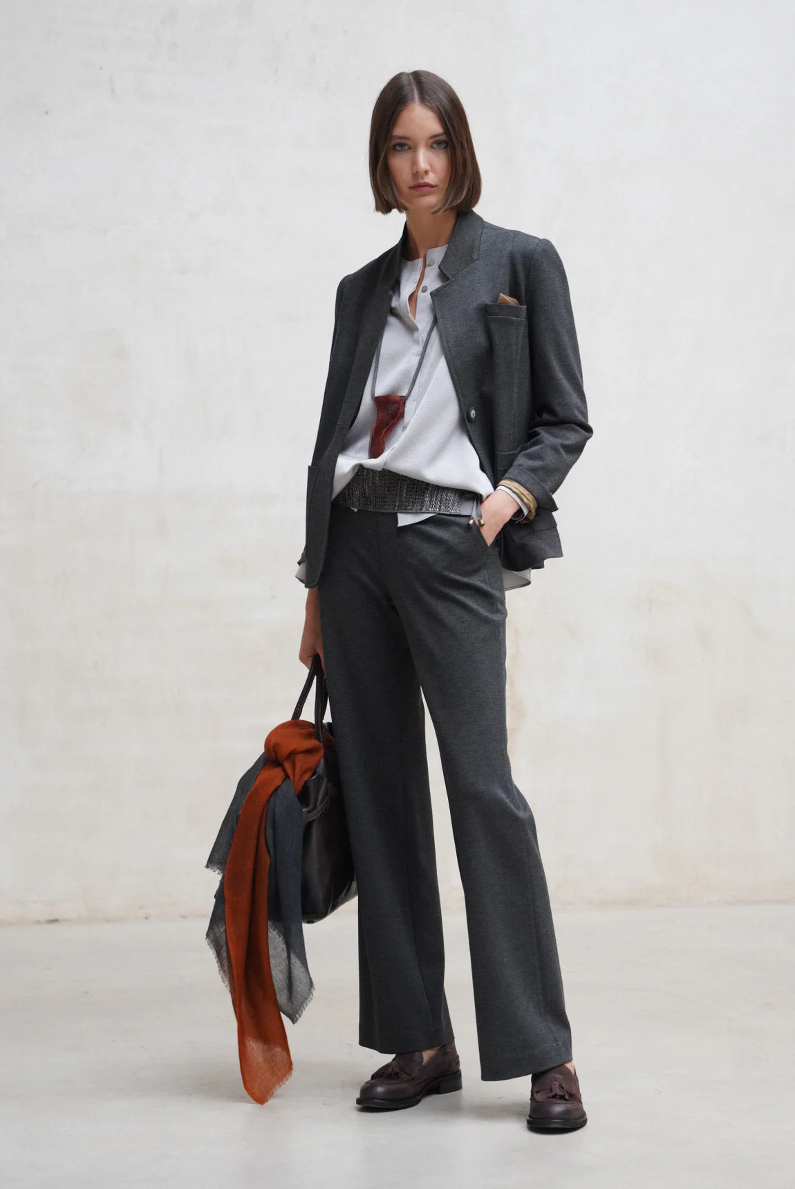 Rivera-spain Chaqueta Ferrara gris antracita