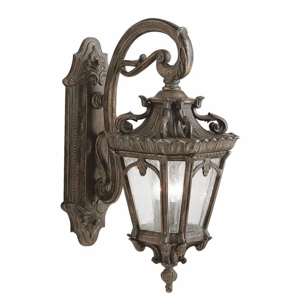 Casa Padrino l¨¢mpara de pared de exteriores barroco bronce antiguo A. 73,7 cm - Iluminaci¨®n exterior