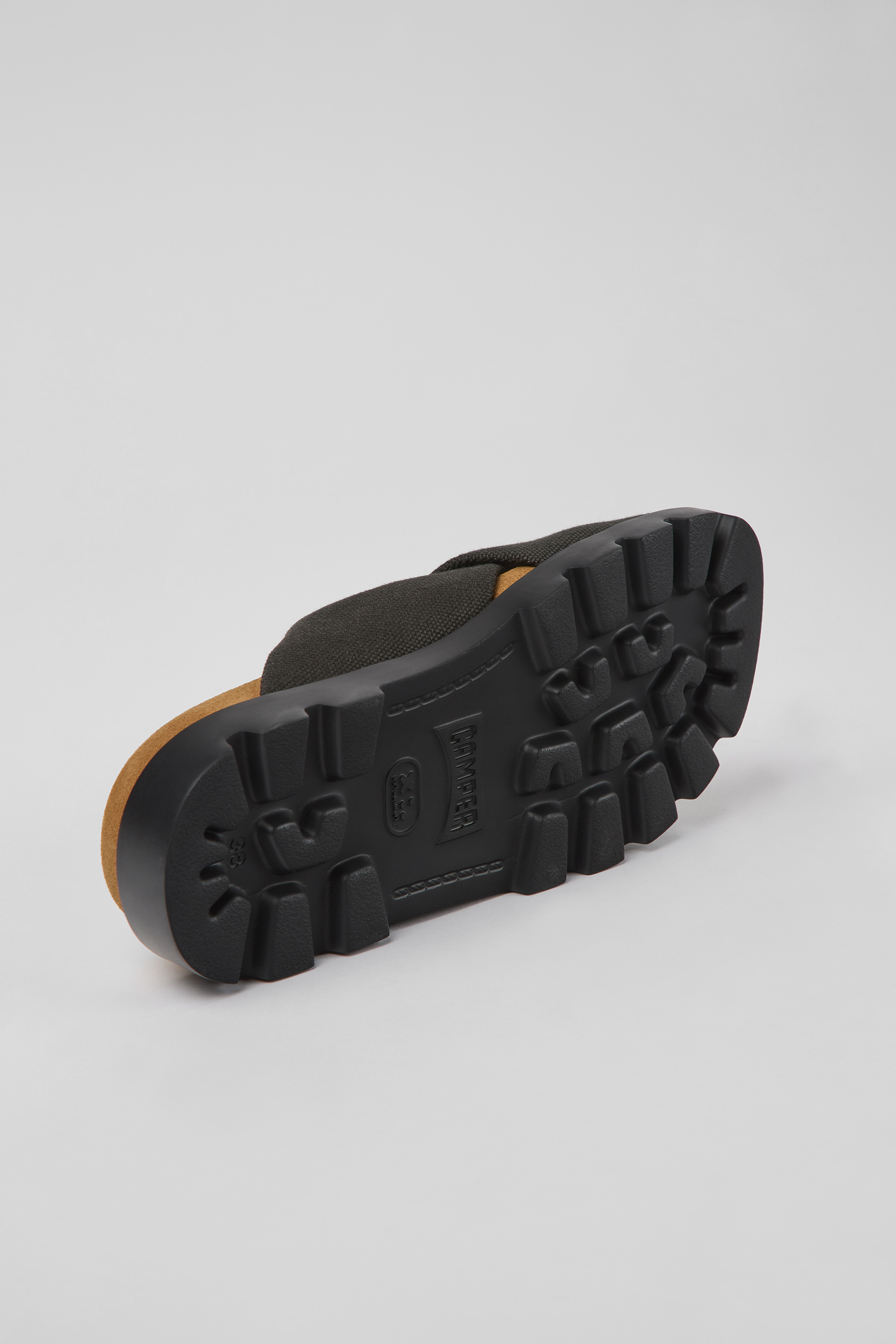 Brutus Sandal - Gray recycled cotton sandals for women