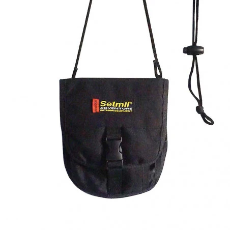 Setmil Travel Pouch 20 negro - Bolso bandolera de viaje