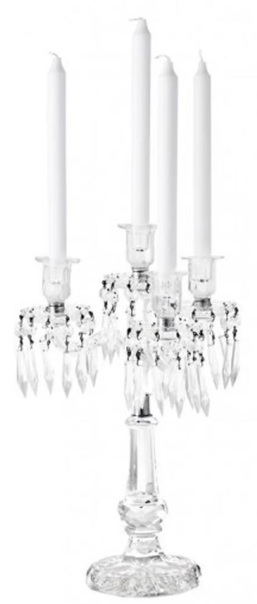 Casa Padrino luxury glass candle holder 4-arm - Luxury Collection